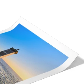 Papier d'art seul avec marge blanche